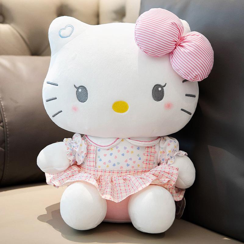 Plush Kawaii Kuromi My Melody Plush Toys Doll Pillow Anime Cartoon Kids Gifts Room Decoration Dolls