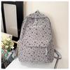 Schoolbag Corduroy Autumn and Winter New Large Capacity Backpack Student Class Commuter Versatile School Bag Going Out Travel Backpack Female