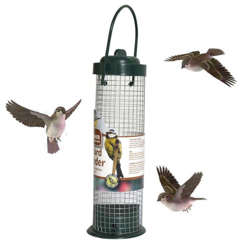 1/2/4PCS Bird Feeder Attractive Bird-friendly Easy To Refill Bird Feeder Plastic Garden Top-rated Mesh Durable Practical Outdoor
