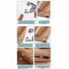 50/100Sets DIY Craft Five Claw Buckle Clamp Set 9.5mm Snaps Buttons Colorful Snap Fastener Kit Hand-pressed Invisible