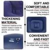 GGE Large Lazy Inflatable Sofa Chair - PVC Flocked Lounger Bean Bag Couch Tatami for Living Room & Outdoor Camping
