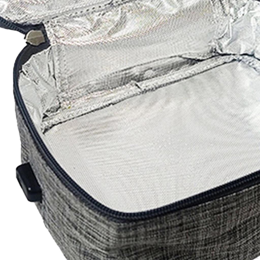 Lunch Boxes Bag Container Oxford Cloth , Tote Portable Oven Convenient Personal Microwave for Adults