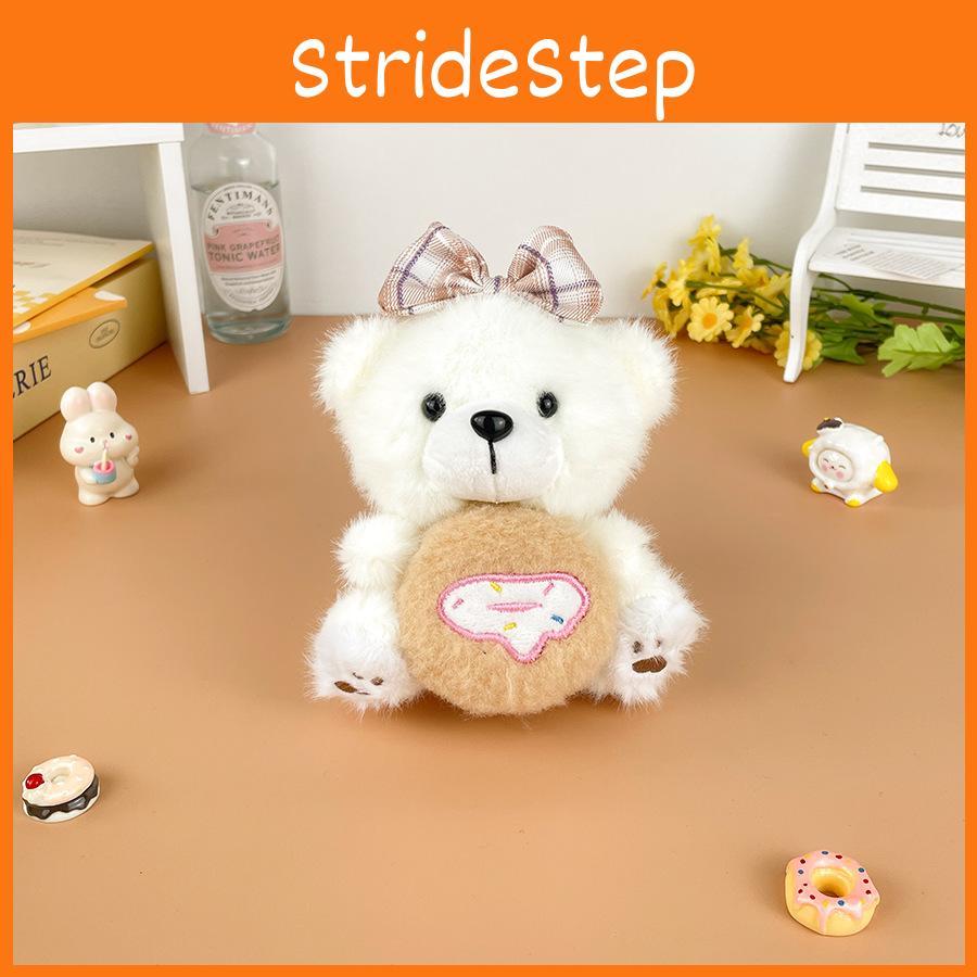 Bear Teddy Bow Plush Stuffed Toy Animal Doll Keychain Backpack Pendant Gifts