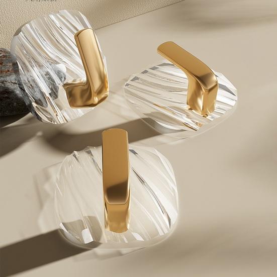 4 szt. Przechowywanie na ścianie Solidne wielofunkcyjne domowe ubrania Kapelusze klucze do przechowywania wieszaki ścienne domowe