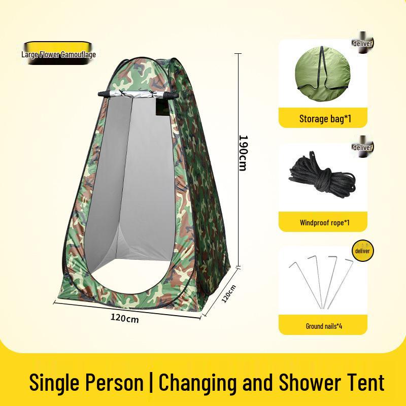 Portable Rainproof Outdoor Changing Tent for Camping and Fishing
