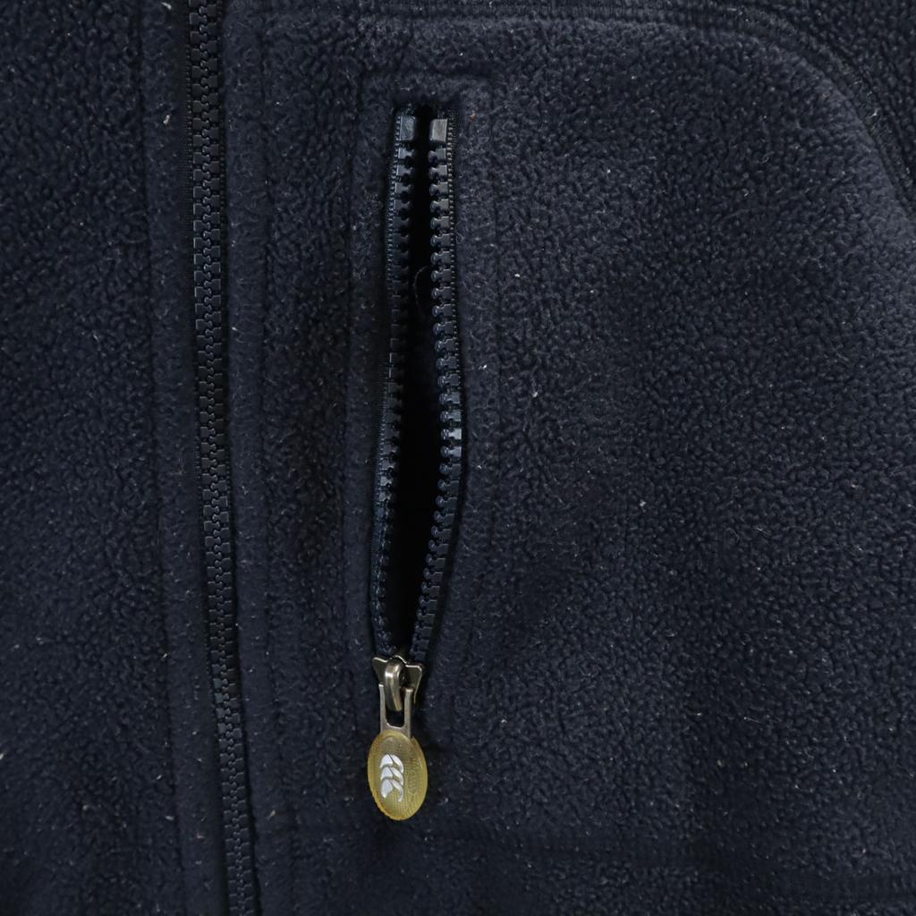 CANTERBURY OF NEW ZEALAND Fleece Jacket L Navy Men's Used