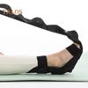 Halka Bantlı Yoga Esnetme Kayışı Ayarlanabilir Ayak Baldır Germe Bandı Erkek Kadın Ev Egzersizi Fizik Tedavi Direnç Bandı