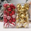 Christmas Tree Decoration Set Holiday Baubles Shatterproof Christmas Tree Decorations Assorted Color Pendant