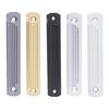 4pcs Sliding Door Handle Black White Aluminum Alloy Cabinet Handles Window Cabinet Balcony Sliding Door Pull Drawer Handle