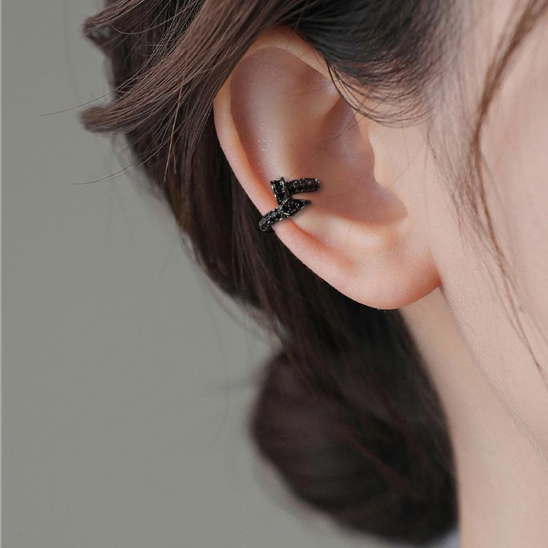 Sternenhimmel Perlenquaste Ohrhaken mit Zirkonia – Kein Piercing erforderlich
