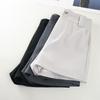 Spring 2025 Women's High-Waist White A-Line Suit Shorts - Casual, Loose Wide-Leg Design