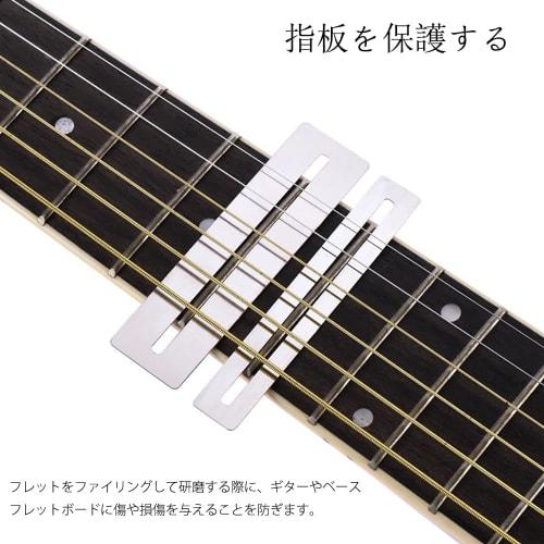 CHENLONB String Height Gauge, Guitar String Height Ruler, Measuring Tool, Fingerboard Protection, Fingerboard Grinding Repair Tool, Maintenance Tool F