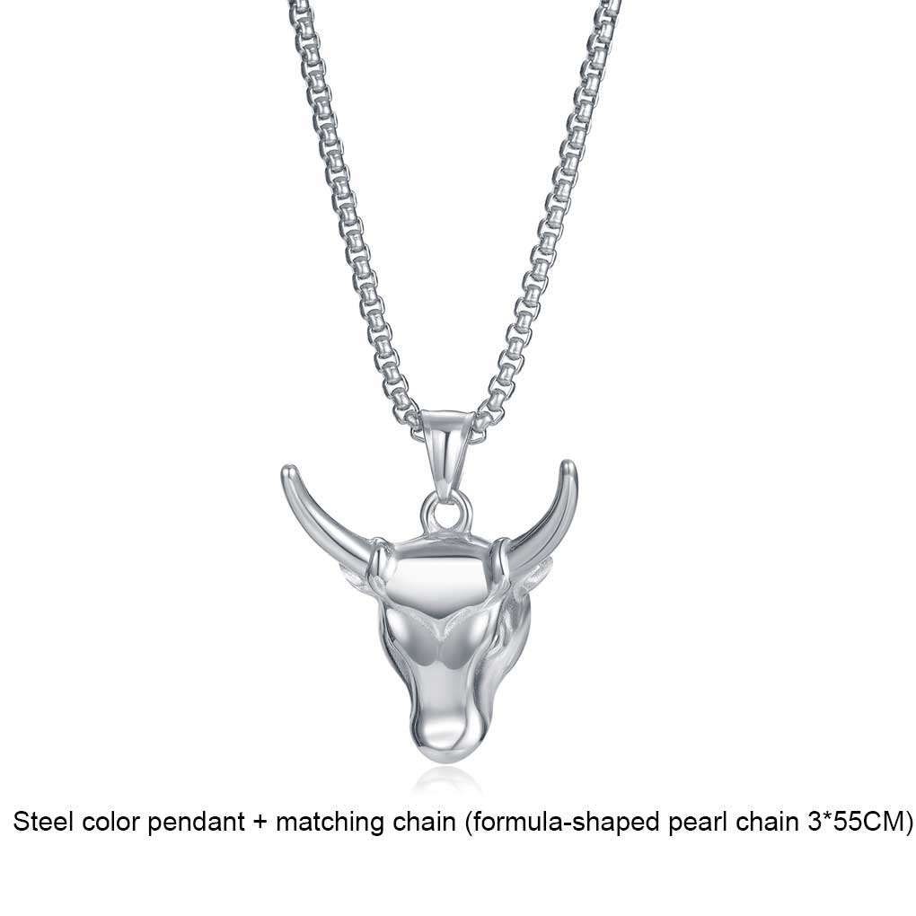 Unisex Animal Necklace Portable Simple Design Stainless Steel Pendant Wedding Ceremony Party Banquet Jewellery