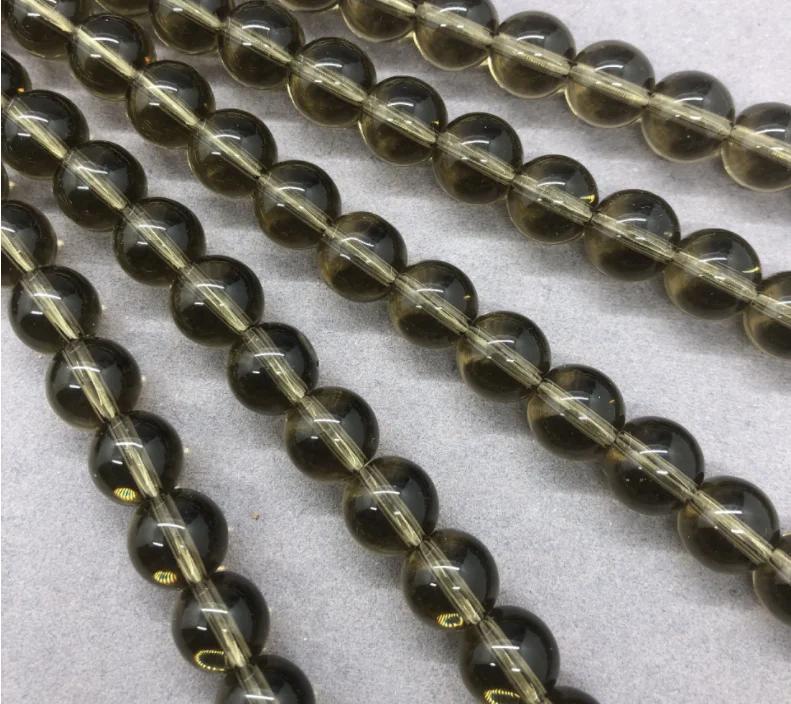 Round Loose Glass Spacer Beads for Jewelry Making DIY Charm Bracelet 6/8/10mm