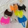 Jelly Color Crossbody Bag Clear Handbag PVC Transparent Shoulder Bag  Water-Sprinkling Festival