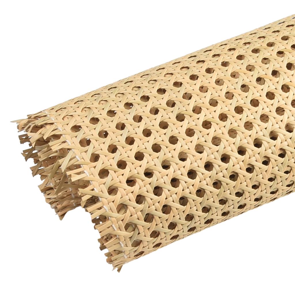 Rattan-Gewebebahn Material für Stuhlgeflecht Erhältlich in mehreren Größen für Möbel und Dekorationszwecke