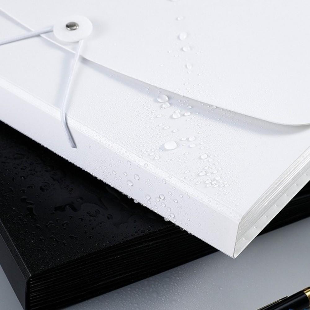 Durable A4 Organ Folder Plastic Organize Artifacts File Folders Portable Versatile Test Paper Storage Tool for Schoolwork Office