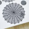 Efficient PVC Spiders Web Table Mats Halloween Theme Dining Accessories Specters Theme Dinner Party Decoration Items