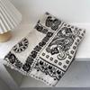 Cream White Long Shawl Skin-Friendly Cotton Linen Scarf Classic Women Scarf  Daily Wear