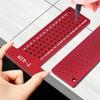Woodworking Scribe Metric/Inch T-Square Hole Pocket Ruler Aluminum Line Drawing Gauge Carpenter Right Angle Protractor Layout
