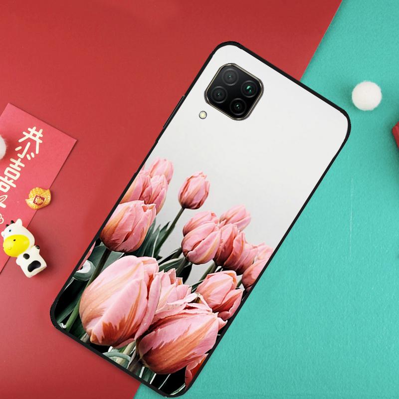 Tulip Flower Colorful Case For Huawei Nova 11 Pro 3i 7i 8i 11i Y60 Y70 Y90 Y61 Y91 9 10 SE P20 P40 P30 Lite Cover