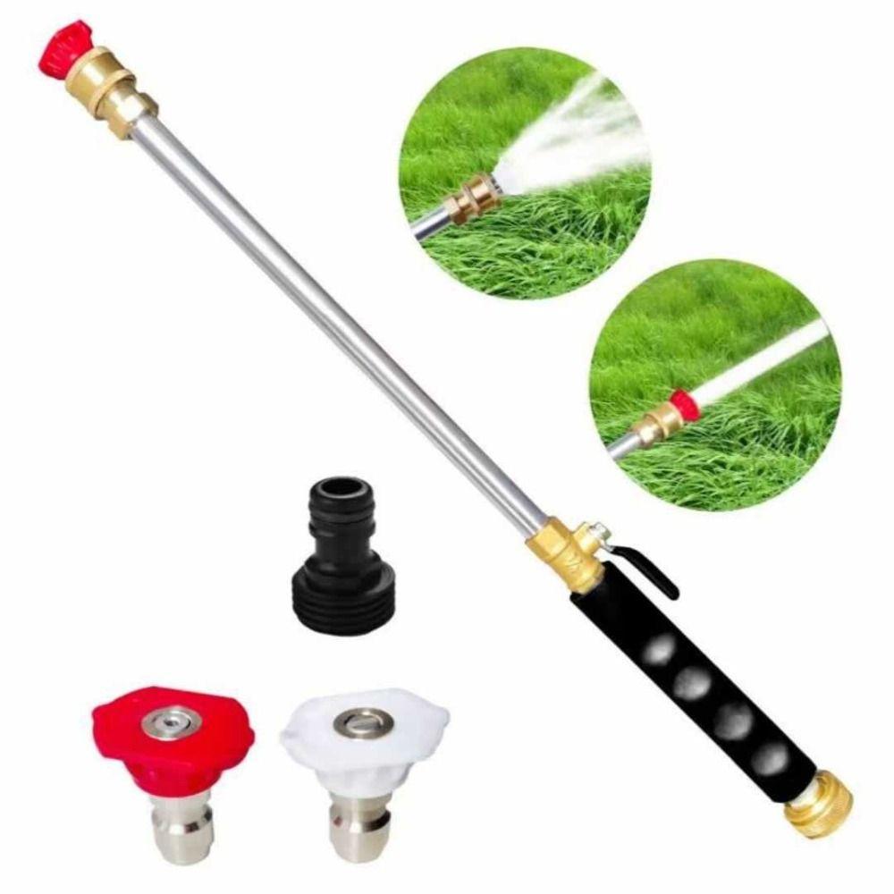 Portable Jet Nozzle Power Washer Quick Connectors Hydro Jet Power Washer Wand  for Garden Hose