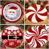 Santa Claus Design Bathroom Mat Absorbent Doormat Cartoon Foot Mat  Door Entrance