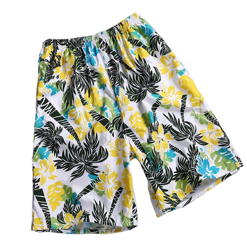 

1 шт. быстросохнущие большого размера повседневные брюки свободные тонкие мужские шорты горячие пятиточечные летние пляжные брюки XL