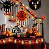 New Halloween LED Lights Outdoor Decoration Atmosphere Colorful Lamp Halloween Festival  Pumpkins Ghosts Bats, Light Strings