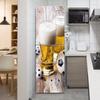Decorative Fridge Vinyl Pared Wallpaper Wrap Refrigerator Sticker Door Cover Wall Stickers Home Decor For The Kitchen