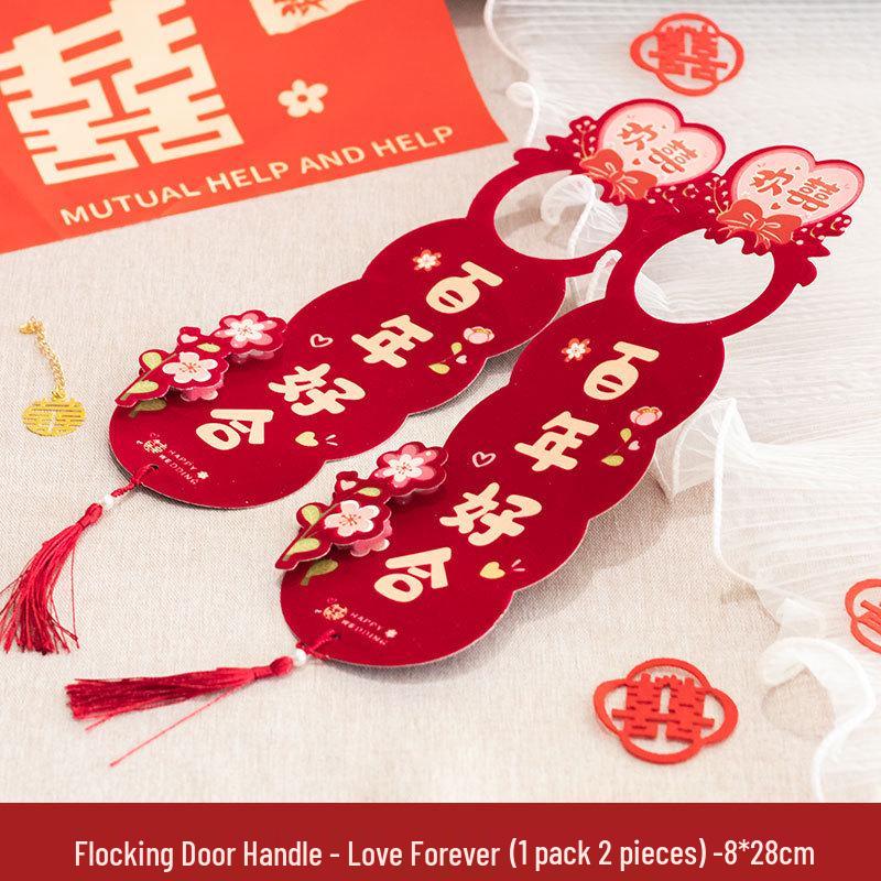 Honeymoon and Wedding Doorknob Decorations for Bedroom and Living Room