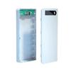 8-Slot DIY 18650 Battery Power Bank Case Digital Display 5V 21A Fast Charger Box for Travel Business Trip Use