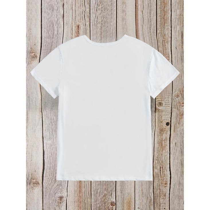 Japanisches Manga und Anime lustiger Erdbeermilch-Print T-Shirt