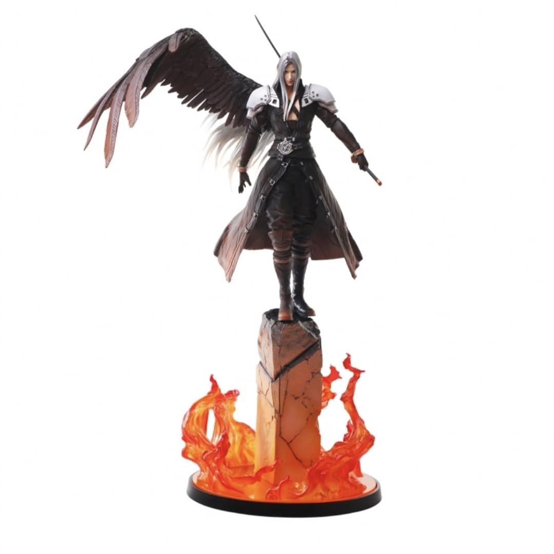 Final Fantasy VII Rebirth Фигурка Сефирота Static Arts Предварительно раскрашенная