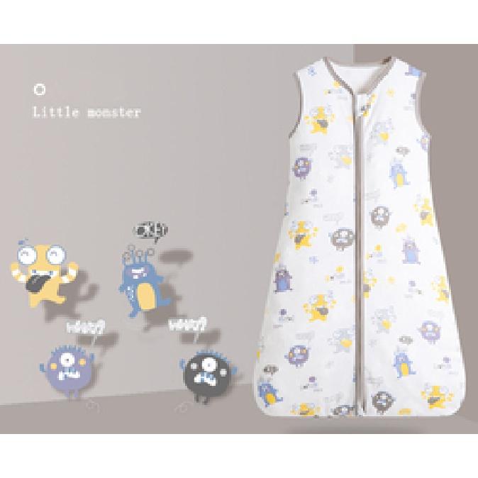 

Летний спальный мешок для новорожденных, хлопковое детское носимое одеяло с короткими рукавами для сна