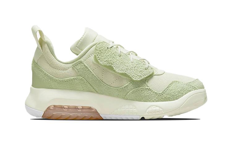 Jordan MA2 Cushioning Low Top Sports Casual Shoes Light Green Children Aged 3 7 Years Old CW6595-300