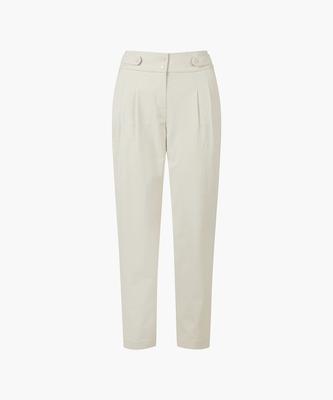 DESCENTE GOLF Women'S Linen Tapered Fit Pants (Dp22Wfpt45)