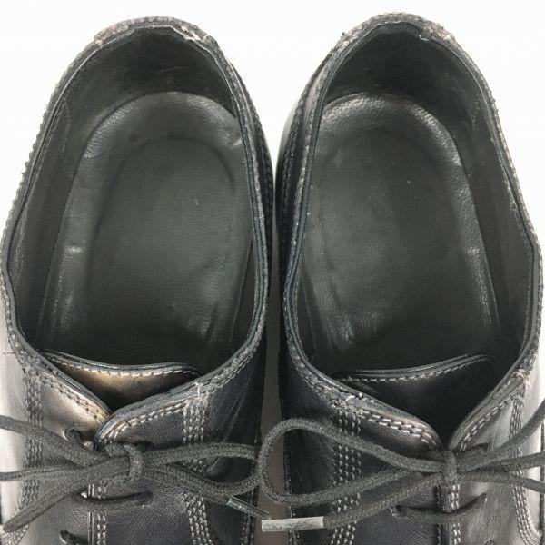 SUTOR MANTELLASSI Wingtip Business Shoes Black Size 7.5 / 26.0cm Vintage(USED)