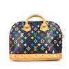 Louis Vuitton M40444 MonogramMulticolore Alma PM Tote Bag Hand Bag Noir Black