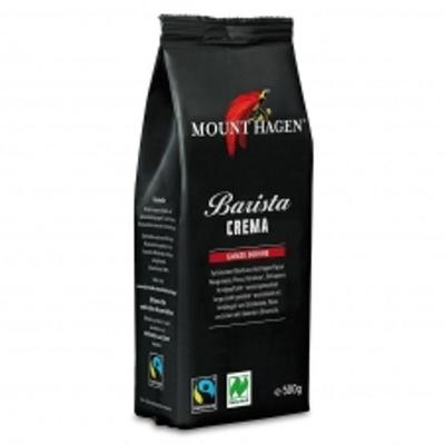Mount Hagen BIO Fair Trade Roasted Arabica Barista Crema Coffee Beans 500g