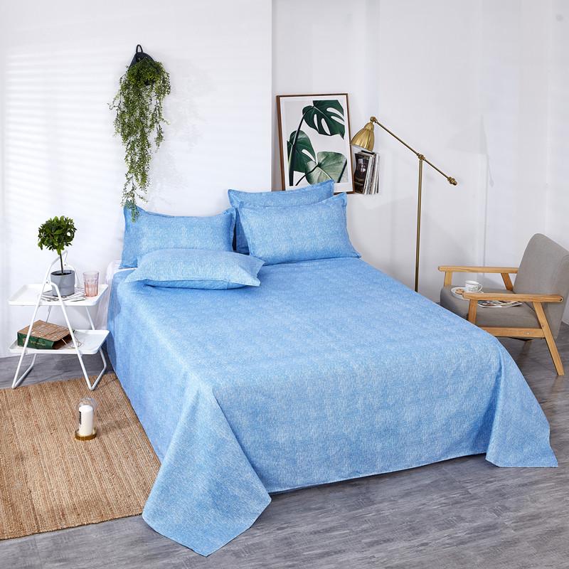 Vícevzorová broušená ložní souprava: Jednoduchý/Dvojitý povlak na přikrývku, prostěradlo a povlak na polštář