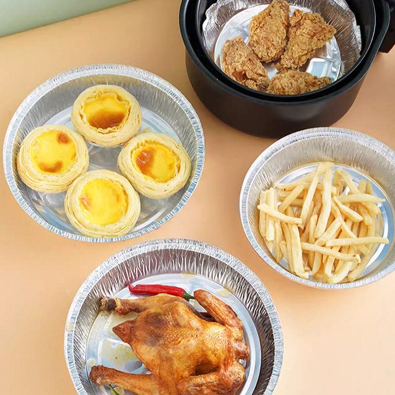 Food-grade Aluminium Foil Bowls for Household High-temperature Air Fryers