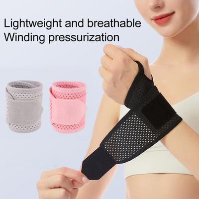 1Pc Sports Wrist Brace Adjustable Breathable Wrist Support Strap Men Women Fitness