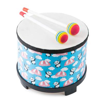 Boden-Bongotrommel, die ohne Perkussionsinstrument für die Früherziehung verwendet werden kann, für mit zwei geeigneten als Instrumenttrommel für die frühkindliche Bildung, Trommel,