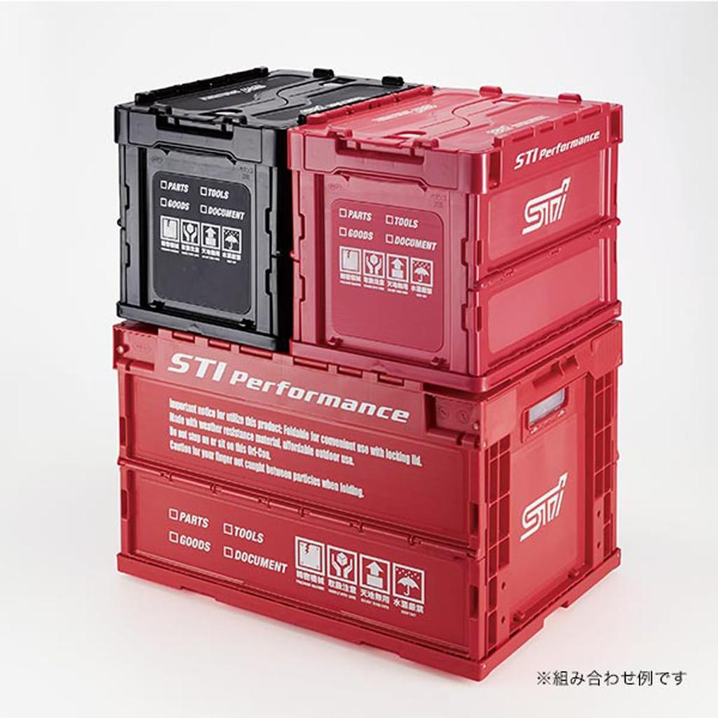 SUBARU STI Container S CHERRY RED [Genuine Subaru] [Folding Size] Ver.