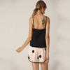 Female Summer Sexy Lace Pajamas V Collar Sling Printing Shorts Loose Sleepwear