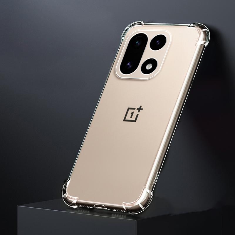 

Transparent Soft Case Shell for OnePlus 15 5G Airbag Shockproof Silicone Luxury Back Covers Mobile Phone Accessories Fundas 1+15 OnePlus 15 чистий