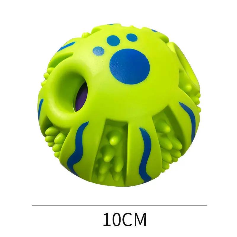 Pet Balls Cat Dog Animal Teething Balls Battery-Free Self-Heeling Weird Balls Training Pet Toys