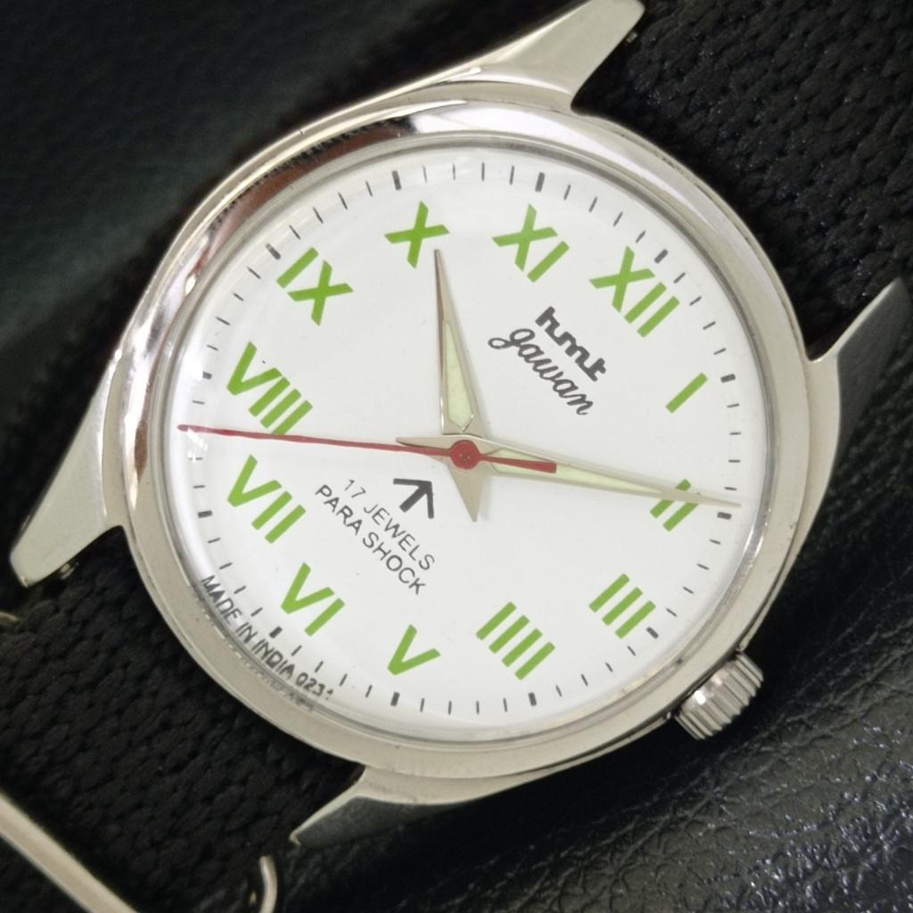 

HMT JAWAN INDIAN MENS HAND-WINDING WHITE COLOR DIAL WATCH a431035-2 R105-a431035