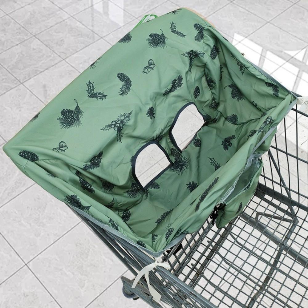 Polyester Baby Shopping Cart Seat Cover Cartoon Printed Seat Cover  Supermarket Carts